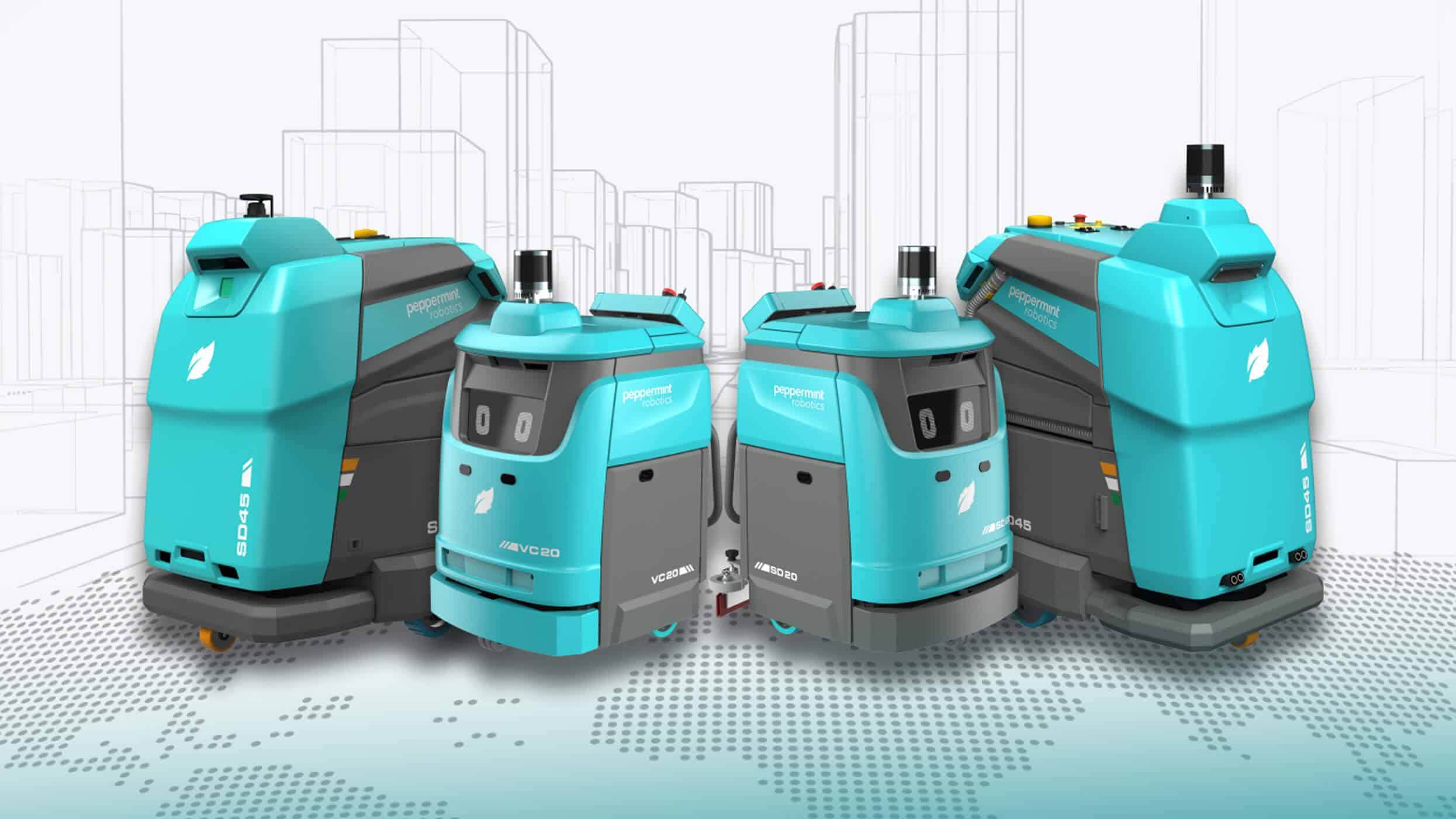 Automate Your Floor Cleaning with PBSA’s Peppermint Autonomous Robots