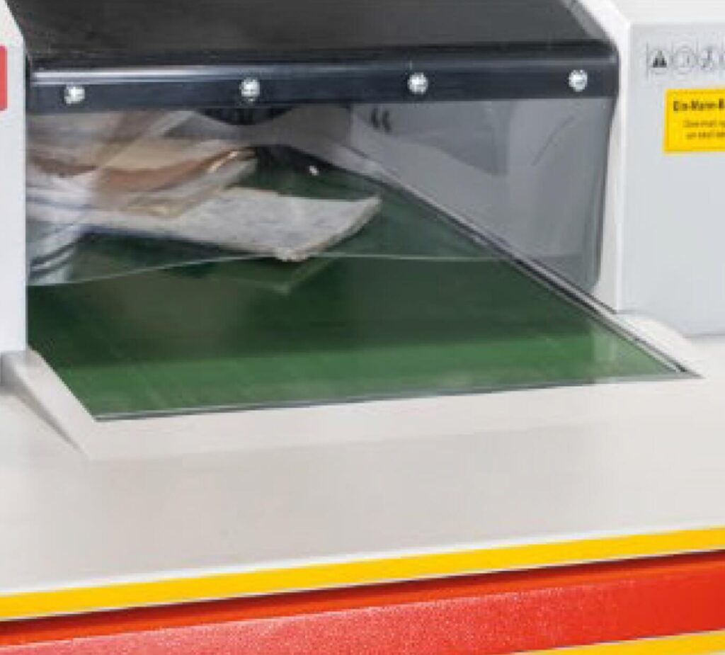 HSM SP 5080 PBSA material feeding
