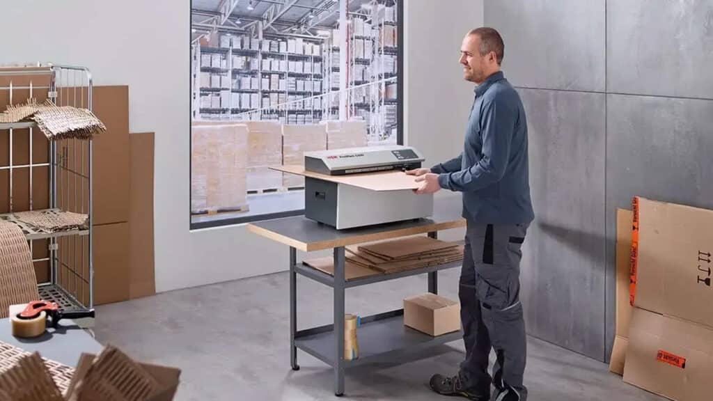 Turn Cardboard Waste into Packaging – Efficiently & Sustainably by PBSA