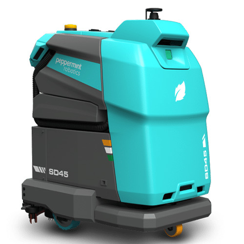 Pro Cleaning Solution, for Industrial & Commercial Spaces! Peppermint’s best-in-class fully autonomous robotic floor scrubber dryer.
