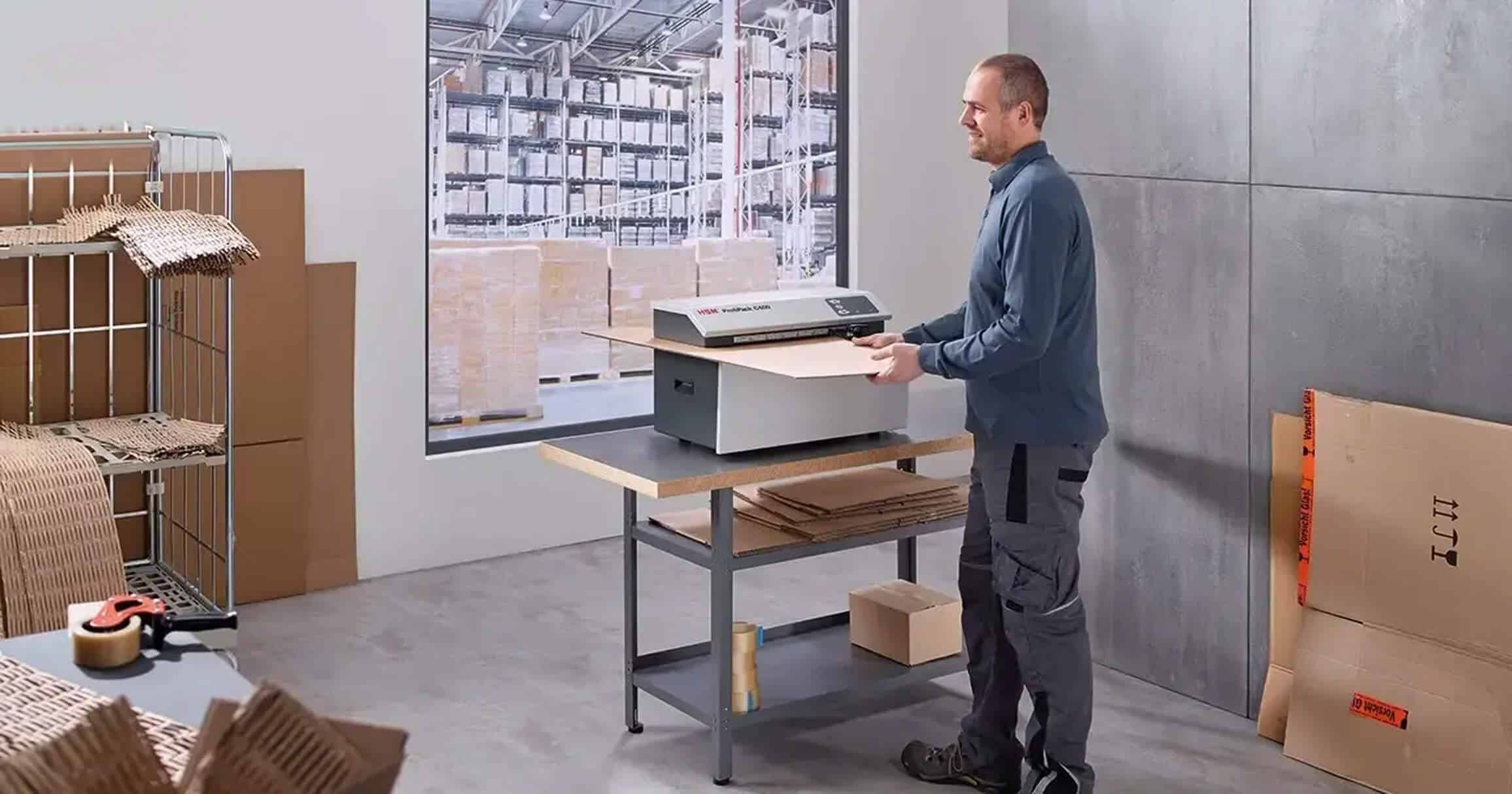 Read more about the article Turn Cardboard Waste into Packaging – Efficiently & Sustainably